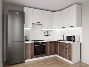 Кухонный гарнитур Старое Дерево 2200*1600 h950 (Стол. 38мм) в Нытве - nytva.mebel24.online | фото