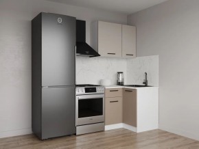 Кухонный гарнитур угловой Каппучино 1000*1000 (Стол. 38мм) в Нытве - nytva.mebel24.online | фото