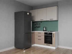 Кухонный гарнитур угловой Каппучино 1000*1800 (Стол. 38мм) в Нытве - nytva.mebel24.online | фото