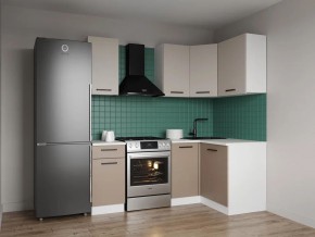 Кухонный гарнитур угловой Каппучино 2000*1200 (Стол. 26мм) в Нытве - nytva.mebel24.online | фото