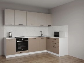 Кухонный гарнитур угловой Каппучино 2600*1600 (Стол. 26мм) в Нытве - nytva.mebel24.online | фото