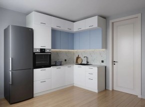 Кухонный гарнитур угловой Капри 2200*1700 (Стол. 38мм) в Нытве - nytva.mebel24.online | фото