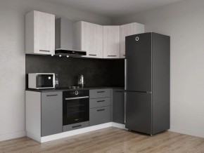 Кухонный гарнитур угловой Санторини 2200*1000 (Стол. 38мм) в Нытве - nytva.mebel24.online | фото