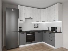 Кухонный гарнитур угловой Санторини 2200*1600 h950 (Стол. 38мм) в Нытве - nytva.mebel24.online | фото