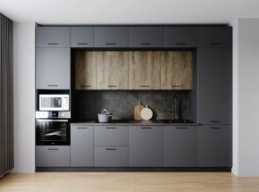 Кухонный гарнитур Умбра 3400 (Стол. 38мм) в Нытве - nytva.mebel24.online | фото