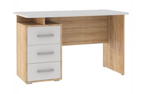 ЛАЙТ 2 Стол компьютерный (1200)  дуб сонома/белый в Нытве - nytva.mebel24.online | фото