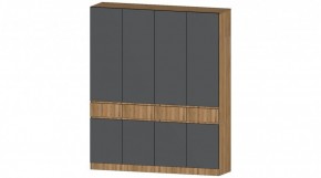 ЛЕНОРА Шкаф 4х створчатый (графит) в Нытве - nytva.mebel24.online | фото