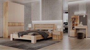 ЛЕНОРА Спальный гарнитур (модульный) кашемир в Нытве - nytva.mebel24.online | фото