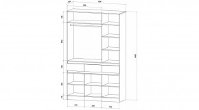 ЛЕНОРА Спальный гарнитур (модульный) кашемир в Нытве - nytva.mebel24.online | фото 9