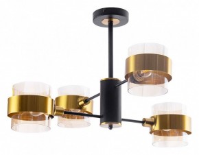 Люстра на штанге Arte Lamp Carlo A8205SP-4BK в Нытве - nytva.mebel24.online | фото