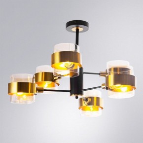Люстра на штанге Arte Lamp Carlo A8205SP-6BK в Нытве - nytva.mebel24.online | фото 2