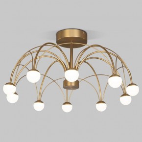 Люстра на штанге Eurosvet Ragno 90031/10 LED золото в Нытве - nytva.mebel24.online | фото