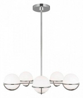 Люстра на штанге Feiss Apollo FE-APOLLO5-PN в Нытве - nytva.mebel24.online | фото