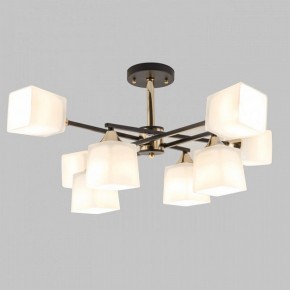 Люстра на штанге Imex MD.4080 MD.4080-8-S-BK+FGD в Нытве - nytva.mebel24.online | фото 2