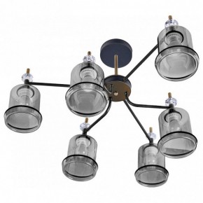 Люстра на штанге Imex MD.4890 MD.4890-6-S COFFEE+FGD в Нытве - nytva.mebel24.online | фото
