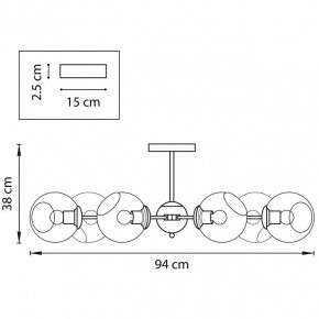 Люстра на штанге Lightstar Beta 785067 в Нытве - nytva.mebel24.online | фото 8