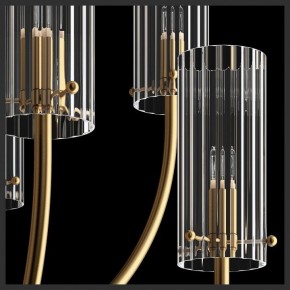 Люстра на штанге Maytoni Arco MOD223PL-08BS в Нытве - nytva.mebel24.online | фото 6