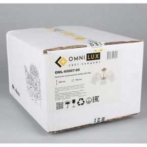 Люстра на штанге Omnilux Rapallo OML-65007-05 в Нытве - nytva.mebel24.online | фото 5
