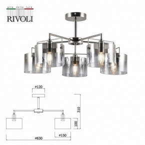Люстра на штанге Rivoli Bolle Б0055611 в Нытве - nytva.mebel24.online | фото 4