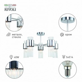 Люстра на штанге Rivoli Deborah Б0055524 в Нытве - nytva.mebel24.online | фото 2