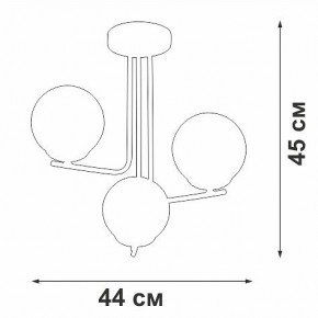 Люстра на штанге Vitaluce V49420 V49420-8/3PL в Нытве - nytva.mebel24.online | фото 2