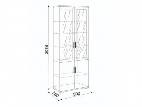 Мармарис (гостиная) М15 Библиотека в Нытве - nytva.mebel24.online | фото 2