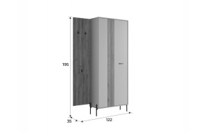 МЕБЕЛЬСОН К8 Прихожая в Нытве - nytva.mebel24.online | фото 2