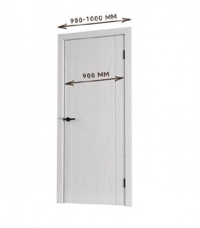 Межкомнатная дверь Bolivar Каньон браун (комплект) 900 в Нытве - nytva.mebel24.online | фото