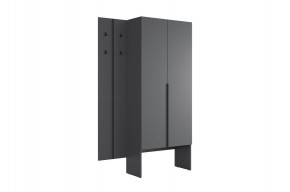 МЕРСИ Прихожая (модульная) графит в Нытве - nytva.mebel24.online | фото 6