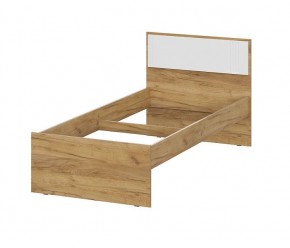 МИЛАН Кровать одинарная 900 (Белый матовый) *без основания в Нытве - nytva.mebel24.online | фото