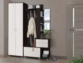 Модульная Прихожая Микс Арт Венге Цаво/Ясень Анкор Светлый в Нытве - nytva.mebel24.online | фото 2
