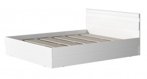 МС "Хилтон" Кровать 1,6 (Белый текстурный) 1600*2000 в Нытве - nytva.mebel24.online | фото