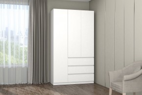 МС "Хилтон" Шкаф №2 1200 (Белый текстурный) в Нытве - nytva.mebel24.online | фото