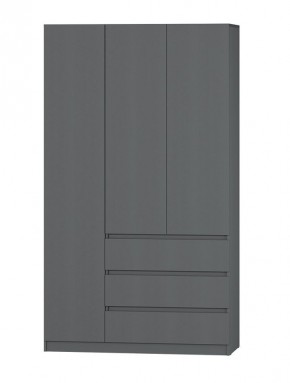 МС "Хилтон" Шкаф №2 1200 (Графит) в Нытве - nytva.mebel24.online | фото 2