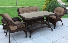 Набор уличный T130Br/LV520BB-Brown/Beige в Нытве - nytva.mebel24.online | фото 2