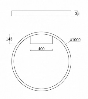 Накладной светильник Maytoni Rim MOD058CL-L65B4K в Нытве - nytva.mebel24.online | фото 3