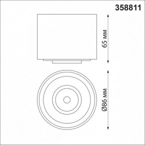 Накладной светильник Novotech Gesso 358811 в Нытве - nytva.mebel24.online | фото 7