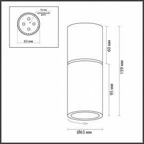 Накладной светильник Odeon Light Duetta 3895/1C в Нытве - nytva.mebel24.online | фото 5