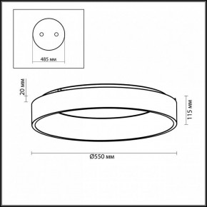 Накладной светильник Odeon Light Sole 4062/50CL в Нытве - nytva.mebel24.online | фото 5