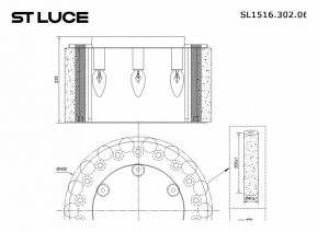 Накладной светильник ST-Luce Delight SL1516.302.06 в Нытве - nytva.mebel24.online | фото 3
