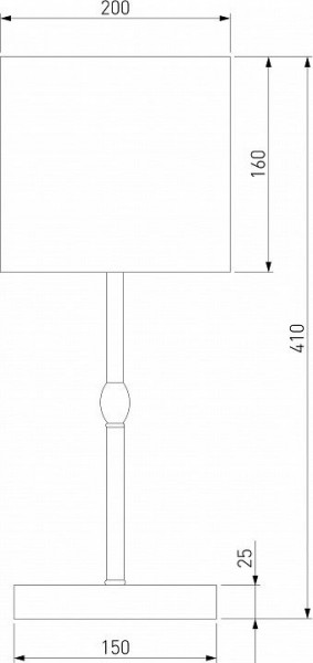 Настольная лампа декоративная Eurosvet Notturno 01162/1 черный в Нытве - nytva.mebel24.online | фото 4