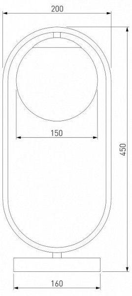 Настольная лампа декоративная Eurosvet Ringo 01138/1 золото в Нытве - nytva.mebel24.online | фото 3