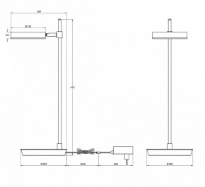 Настольная лампа декоративная Maytoni Fad MOD070TL-L8W3K в Нытве - nytva.mebel24.online | фото 3