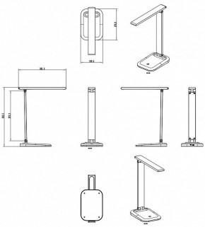 Настольная лампа офисная Arte Lamp London A5124LT-1BK в Нытве - nytva.mebel24.online | фото 2