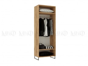 НЭНСИ LOFT Шкаф 2-х ств. 800 (Дуб крафт белый) в Нытве - nytva.mebel24.online | фото 2