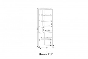 НИКОЛЬ 21.2 Стеллаж в Нытве - nytva.mebel24.online | фото 2
