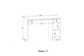 НИЛЬС - 11 Стол письменный в Нытве - nytva.mebel24.online | фото 2