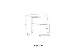 НИЛЬС - 32 Тумба в Нытве - nytva.mebel24.online | фото 2