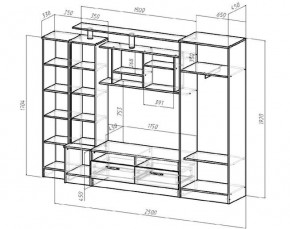 ОСКАР Гостиная (ЯШТ/ЯШС) в Нытве - nytva.mebel24.online | фото 2