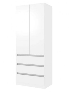 ПАРУС Шкаф 2-х ств. 800 (белый) в Нытве - nytva.mebel24.online | фото